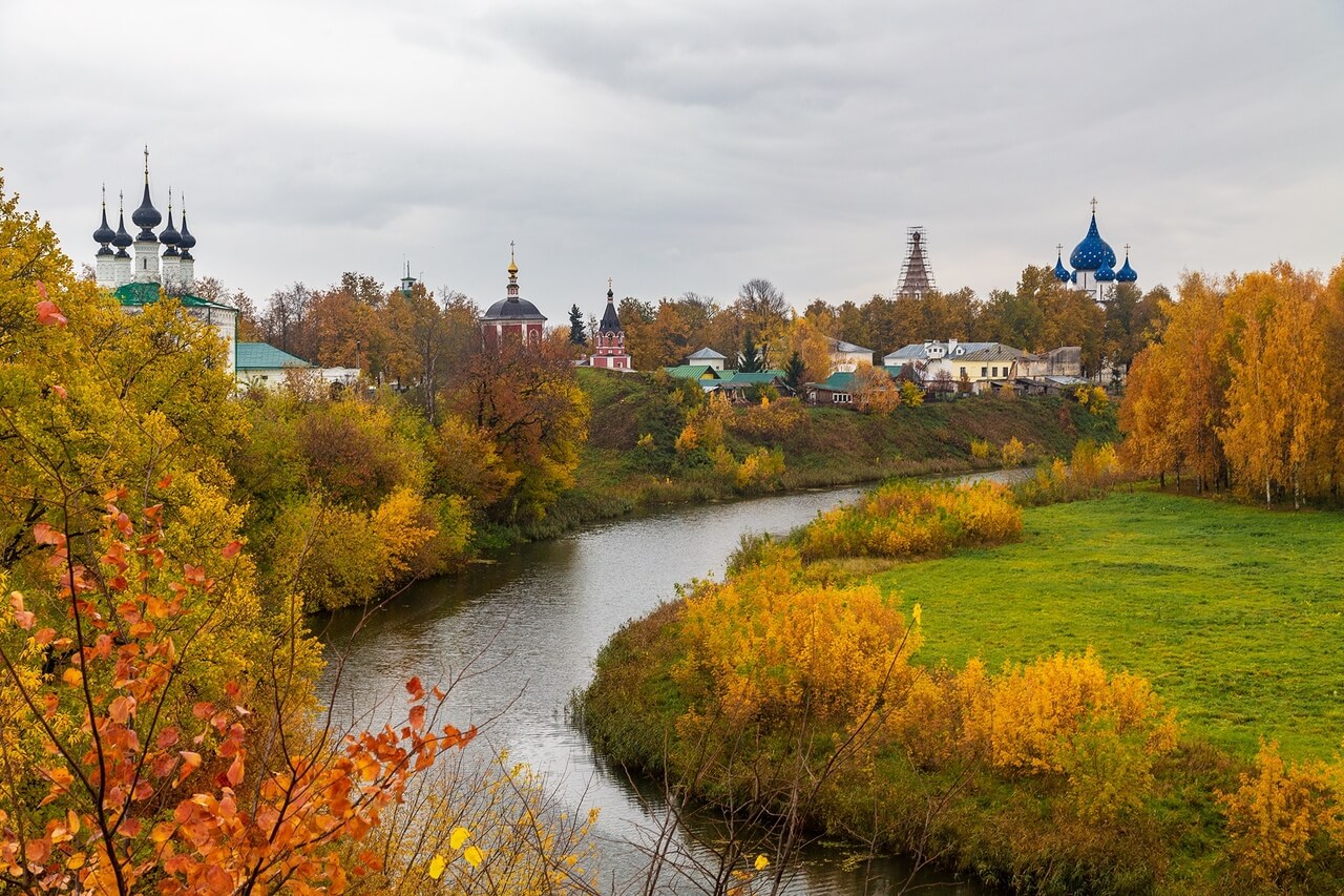 Золотая осень Владимир Боголюбово